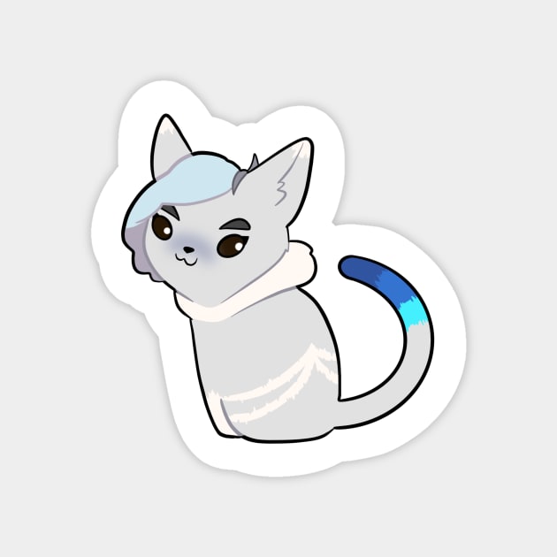 netossa Cat Sticker by dragonlord19